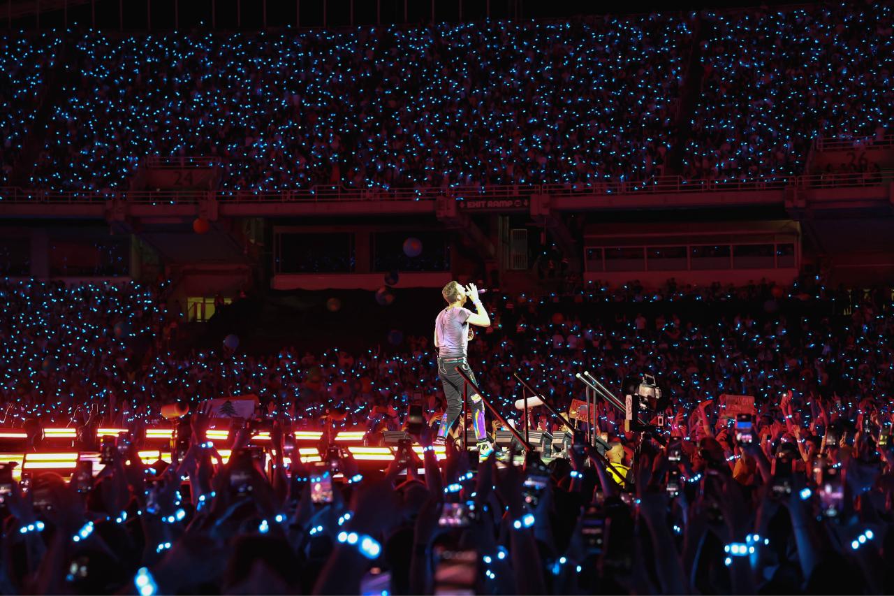 Coldplay, το μεγαλύτερο συναυλιακό show του πλανήτη