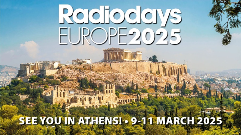 Τα Radiodays Europe 2025 έρχονται για τρεις ημέρες στην Αθήνα