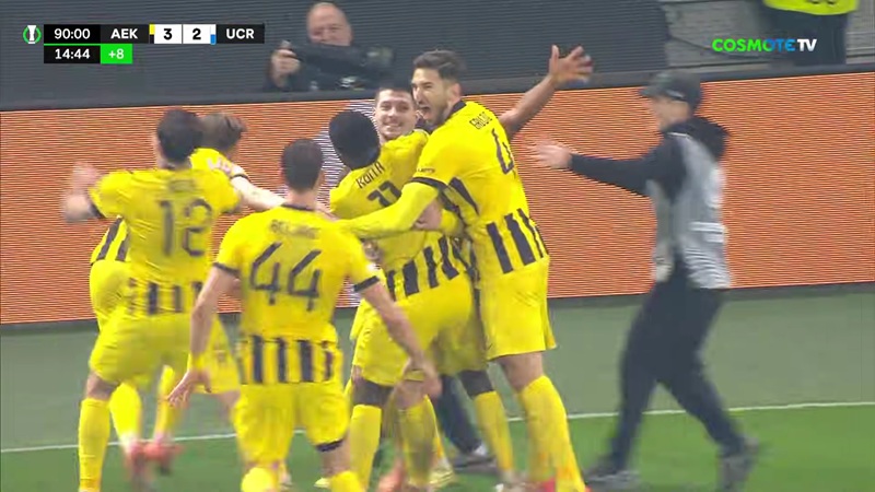 Παντού στην κορυφή ο Alpha, στο Top 3 του prime time το ΑΕΚ-Κραϊόβα στον ΑΝΤ1